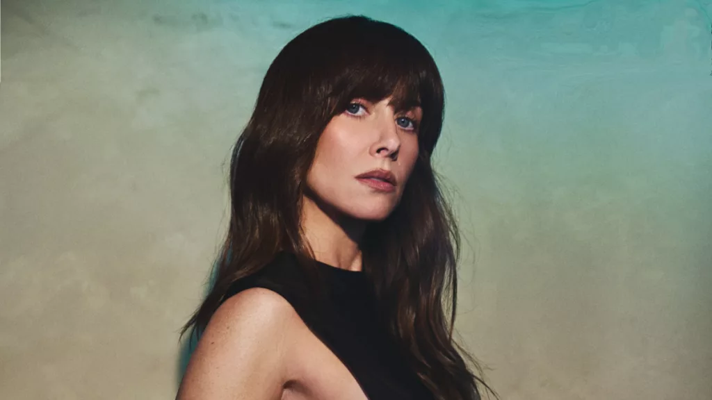 Alison Brie Stuns in a Black Slip Dress on ‘The Hollywood Reporter’ Germany Cover