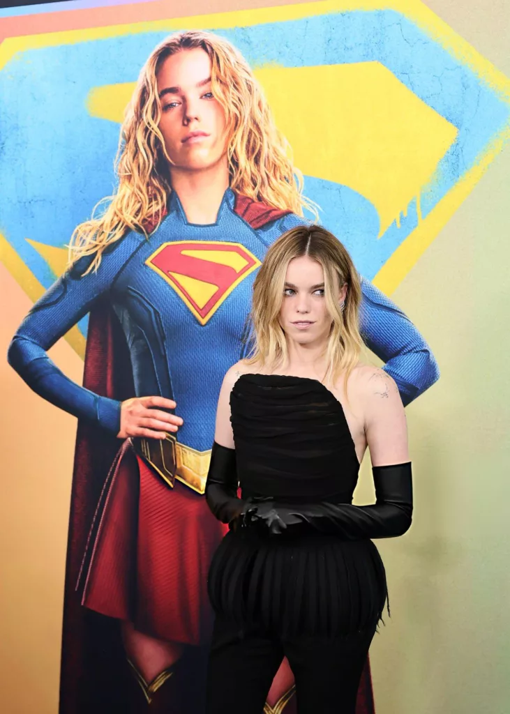 Milly Alcock Brings Catwoman Energy to the Supergirl Premiere in Brooklyn, NY - Getty Images