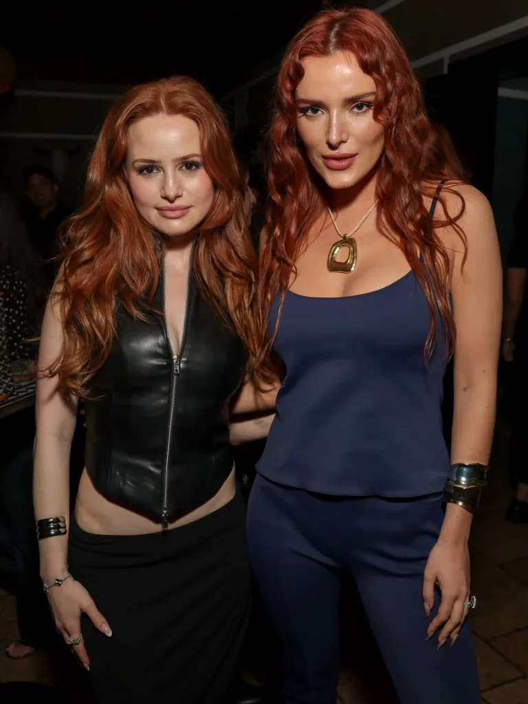 Madelaine Petsch with Bella Thorne - Redhead Royalty - Getty Images