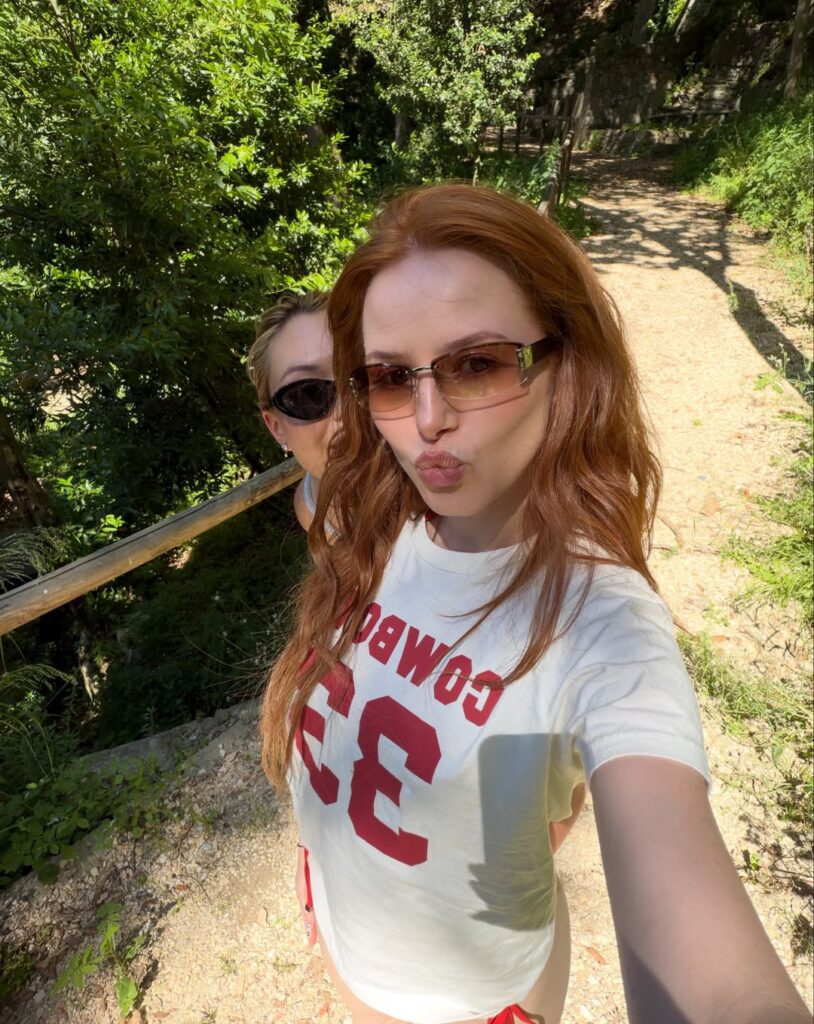 Madelaine Petsch's Instagram Photo Drop Is a Corset, Bikini and Y2K Fever Dream